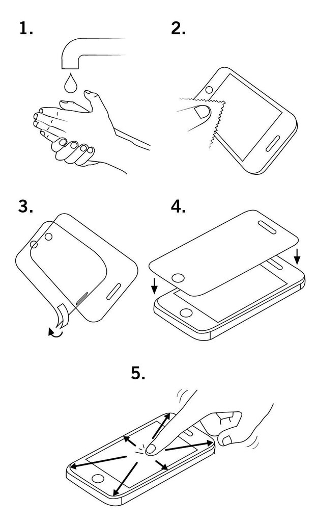 Kaitseklaas Deltaco Screen Protector, telefonile Xiaomi Redmi 7A цена и информация | Ekraani kaitsekiled | kaup24.ee