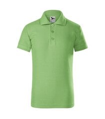 Футболка поло Pique Polo Polo Shirt  для детей, светло-зеленая цена и информация | Рубашки для мальчиков | kaup24.ee