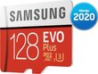 Samsung EVO Plus microSD 2020 128GB mälukaart hind ja info | Mobiiltelefonide mälukaardid | kaup24.ee