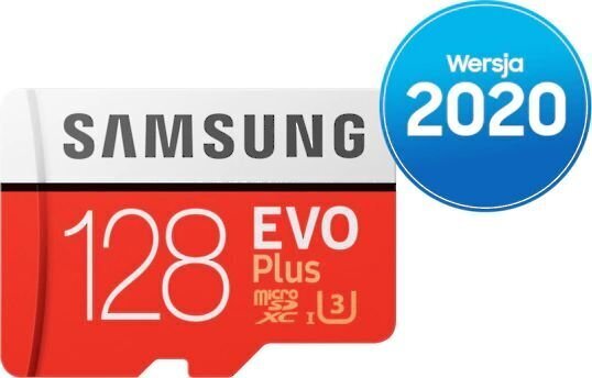 Samsung EVO Plus microSD 2020 128GB mälukaart hind ja info | Mobiiltelefonide mälukaardid | kaup24.ee