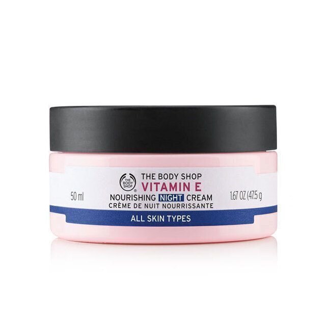 Toitev öine näokreem The Body Shop Vitamin E, 50 ml цена и информация | Näokreemid | kaup24.ee