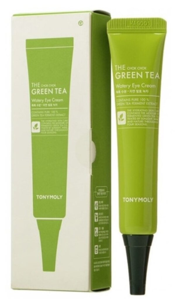 Silmakreem TonyMoly The Chok Chok Green Tea Watery 30 ml цена и информация | Silmakreemid, seerumid | kaup24.ee