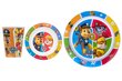 Laste sööginõude komplekt Paw Patrol, 3 osaline цена и информация | Lauanõud ja kööginõud | kaup24.ee