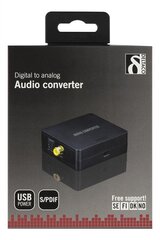 Deltaco DG-AN1, Toslink/RCA/Aux Aux 3.5 mm цена и информация | Кабели и провода | kaup24.ee