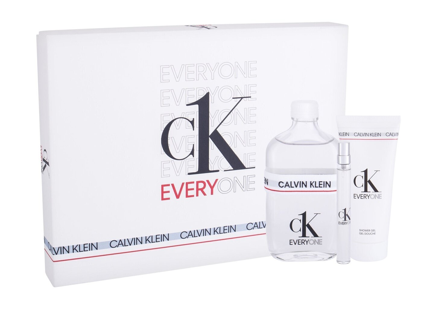 Komplekt Calvin Klein Everyone: tualettvesi EDT naistele/meestele 200 ml + 10 ml + dušigeel 100 ml hind ja info | Naiste parfüümid | kaup24.ee