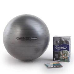 Võimlemispall Original Pezzi Gymnastik Ball Maxafe 65 cm, must цена и информация | Гимнастические мячи | kaup24.ee