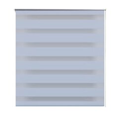 Ribakardin, ruloo Zebra, 40 x 100 cm, valge цена и информация | Рулонные шторы | kaup24.ee