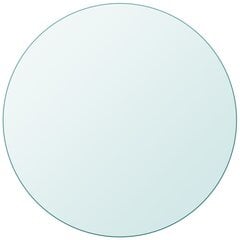 Столешница, закаленное стекло, круглая, 500 мм цена и информация | Планки для столешниц | kaup24.ee