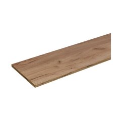 Seinariiul Floorpol 80x30 cm, pruun цена и информация | Полки | kaup24.ee