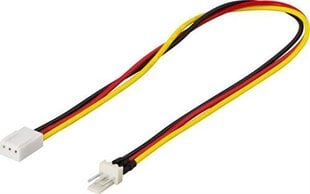 Deltaco SSI-37, 3 pin, 0.3 м цена и информация | Кабели и провода | kaup24.ee