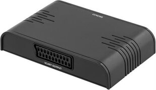 Deltaco HDMI-SCART2, HDMI, SCART hind ja info | USB jagajad, adapterid | kaup24.ee