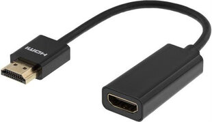 Deltaco HDMI-1088, HDMI, 0.1 м цена и информация | Адаптер Aten Video Splitter 2 port 450MHz | kaup24.ee