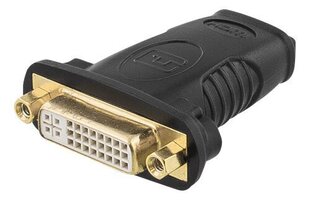 Deltaco HDMI-10A, HDMI/DVI-D цена и информация | Адаптер Aten Video Splitter 2 port 450MHz | kaup24.ee