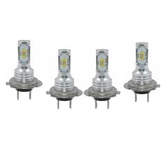 4tk Mini H7 + H7 Combo Led esitulede komplekt Kaugtulede pirnid цена и информация | Фары | kaup24.ee