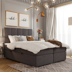 Voodi Selsey Erlar 160x200 cm, tumehall hind ja info | Voodid | kaup24.ee