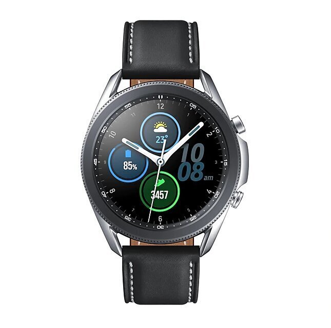 Samsung Galaxy Watch 3 (R840, 45mm), Mystic Silver цена и информация | Nutikellad (smartwatch) | kaup24.ee