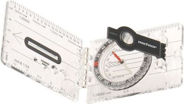 Kompass - joonlaud Meteor, 38 mm цена и информация | Kompassid | kaup24.ee