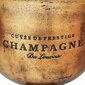 Karika kujuga šampanja jahutusnõu, vask, pruun цена и информация | Klaasid, tassid ja kannud | kaup24.ee