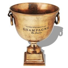 Karika kujuga šampanja jahutusnõu, vask, pruun hind ja info | Klaasid, tassid ja kannud | kaup24.ee
