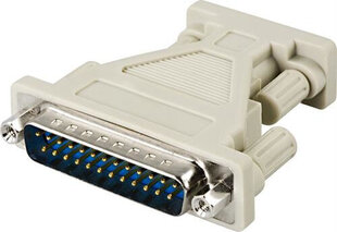 Deltaco DEL-85, DB25/DB9 hind ja info | USB jagajad, adapterid | kaup24.ee