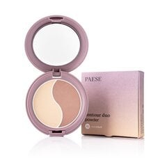 Näo kontuurimispalett Paese Nanorevit Contour Duo Powder 4,5 g, 200 цена и информация | Пудры, базы под макияж | kaup24.ee