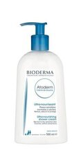 Питательный кремовый гель для умывания для сухой кожи Bioderma Atoderm Creme De Douche, 500 мл цена и информация | Масла, гели для душа | kaup24.ee