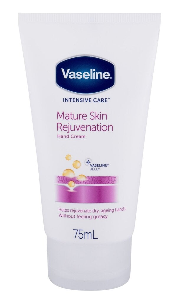 Taastav kätekreem Vaseline Mature Skin Rejuvenation 75 ml hind ja info | Kehakreemid, losjoonid | kaup24.ee