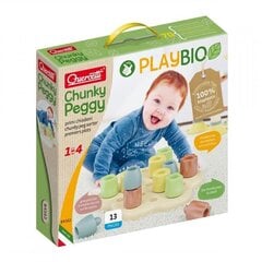 Мозаика Quercetti Play Bio Chunky Peggy 84162, 13 д. цена и информация | Развивающие игрушки и игры | kaup24.ee