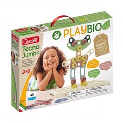 Конструктор Quercetti Play Bio Tecno Jumbo 86165, 45 д. цена и информация | Конструкторы и кубики | kaup24.ee