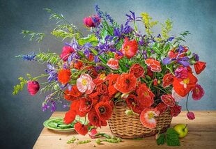 Пазл Castorland Bouquet of poppies, 500 дет. цена и информация | Пазлы | kaup24.ee