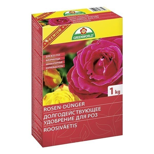 Roosiväetis 1kg ASB Greenworld цена и информация | Kuivväetised | kaup24.ee