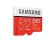 Samsung EVO PLUS 512GB MicroSD adapteriga (MB-MC512HA/EU) hind ja info | Fotoaparaatide mälukaardid | kaup24.ee