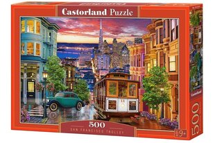 Pusle Castorland San Francisco, 500 tk. hind ja info | Pusled | kaup24.ee