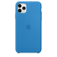 Apple Silicone Case, sobib iPhone 11 Pro Max jaoks, sinine hind ja info | Telefoni kaaned, ümbrised | kaup24.ee
