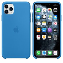 Apple Silicone Case, sobib iPhone 11 Pro Max jaoks, sinine hind ja info | Telefoni kaaned, ümbrised | kaup24.ee