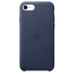 Apple Leather Case MXYN2ZM/A Midnight Blue цена и информация | Чехлы для телефонов | kaup24.ee