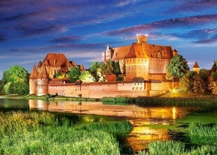 Pusle Castorland Malbork Castle, Poland, 1000 tk hind ja info | Pusled | kaup24.ee