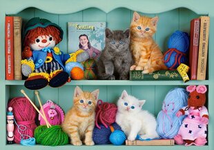 Пазл Castorland Kitten Shelves, 500 д. цена и информация | Пазлы | kaup24.ee