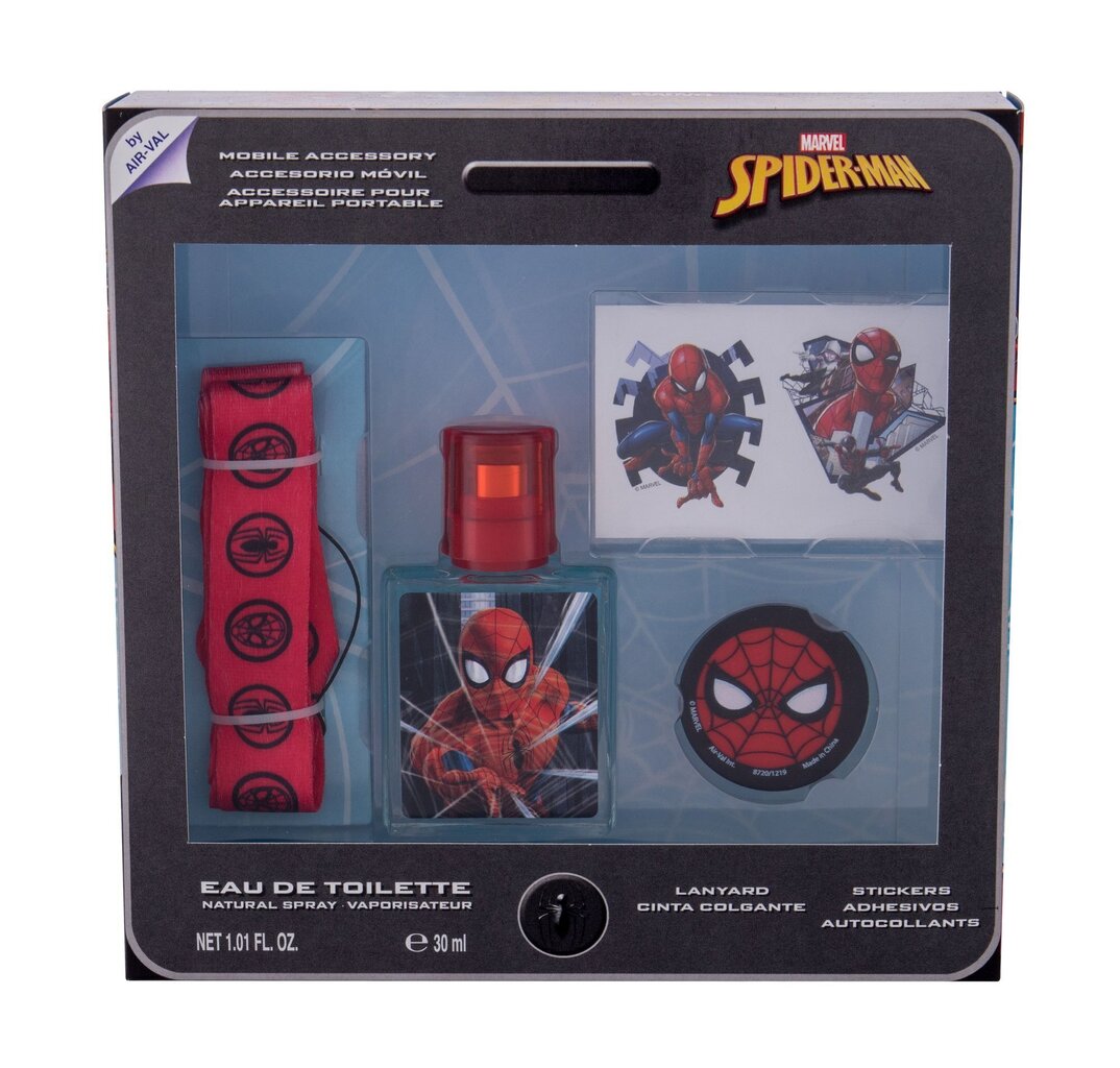 Komplekt Marvel Spiderman (Ämblikmees) EDT poistele 30 ml цена и информация | Laste parfüümid | kaup24.ee