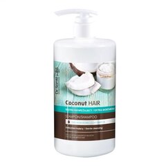 Šampoon kuivadele juustele Dr. Sante Coconut, 1000 ml цена и информация | Шампуни | kaup24.ee