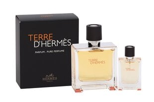 Подарочный комплект для мужчин Hermes Terre d´Hermes EDP, 75 мл цена и информация | Hermès Духи, косметика | kaup24.ee