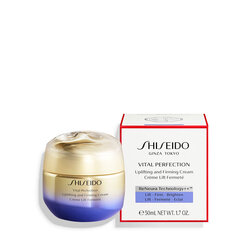 Noorendav näokreem Shiseido Vital Perfection, 50 ml цена и информация | Кремы для лица | kaup24.ee