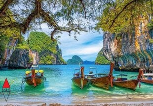 Puzzle 1500 Beautiful Bay in Thailand 151936, 1500 tk цена и информация | Пазлы | kaup24.ee