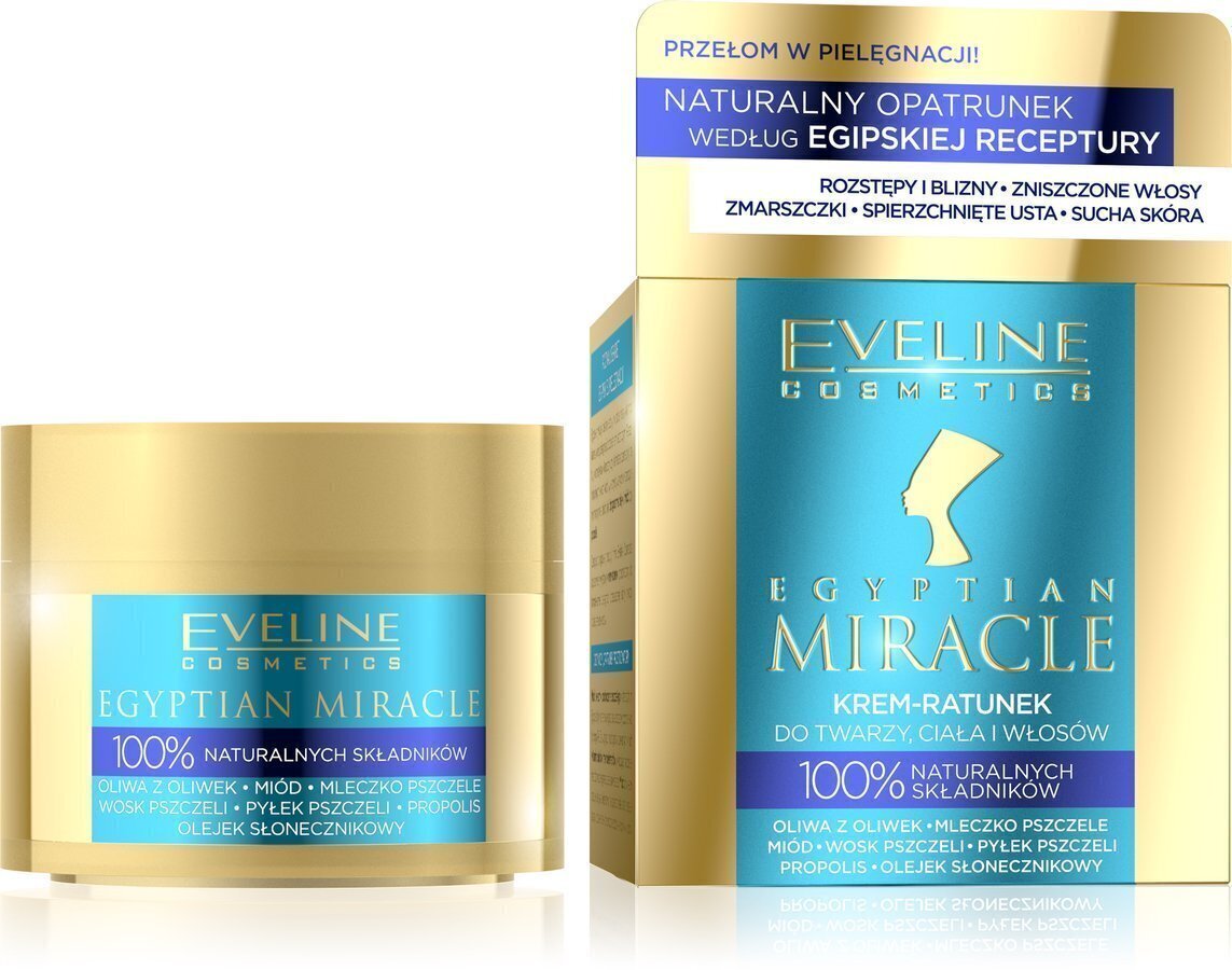 Näo-, keha- ja juuksekreem Eveline Egyptian Miracle 40 ml hind ja info | Näokreemid | kaup24.ee