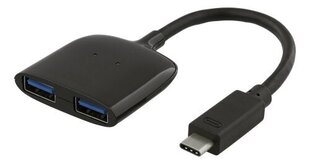 USB jaotur Deltaco USBC-HUB4, USB C - USB A, 0.1 m hind ja info | USB jagajad, adapterid | kaup24.ee