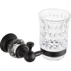 Mexen Estela стакан с держателем, black цена и информация | Аксессуары для ванной комнаты | kaup24.ee