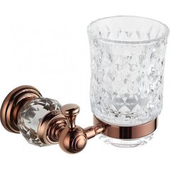 Mexen Estela стакан с держателем, rose gold цена и информация | Аксессуары для ванной комнаты | kaup24.ee