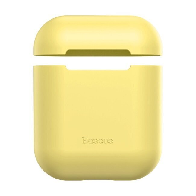 Baseus Super Thin Silica Gel Case AirPods 1/2 hind ja info | Kõrvaklappide tarvikud | kaup24.ee