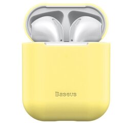 Baseus Super Thin Silica Gel Case AirPods 1/2 hind ja info | Kõrvaklappide tarvikud | kaup24.ee