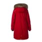 Tüdrukute talvejope Huppa Mona 2, 300 g, punane цена и информация | Laste talveriided | kaup24.ee